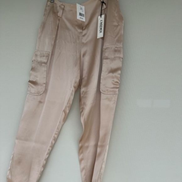 L'AGENCE Pants & Jumpsuits Lagence 0 Silk Cargo Pants Poshmark